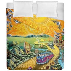 Grateful Dead Golden Road Duvet Cover Double Side (california King Size) by Bedest