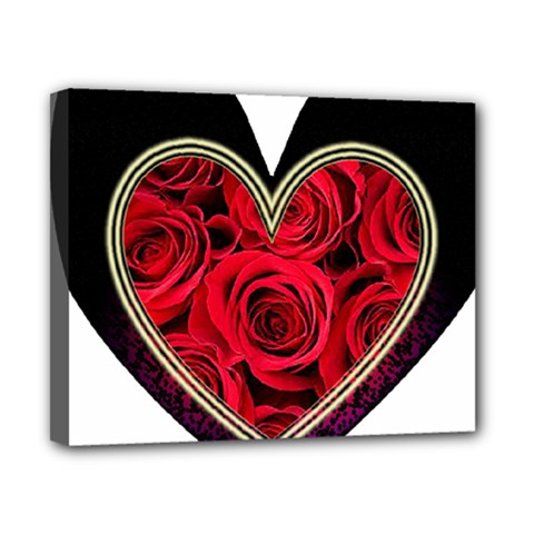 Love Design Canvas 10  X 8  (stretched) by TShirt44