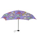 Cloud Seamless Pattern Mini Folding Umbrellas View3