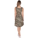 Vintage London Map Knee Length Skater Dress With Pockets View4