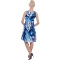 Cat Knee Length Skater Dress View2