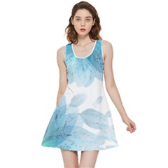 Blue-flower Inside Out Reversible Sleeveless Dress by saad11