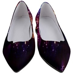 Tardis Regeneration Art Doctor Who Paint Purple Sci Fi Space Star Time Machine Women s Block Heels  by Cendanart