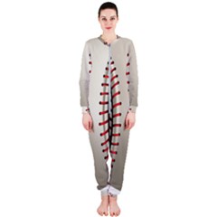 Baseball Onepiece Jumpsuit (ladies) by Ket1n9