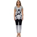 Soccer Ball Women s Pinafore Overalls Jumpsuit View1