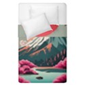 Mountain Landscape Sky Fuji Nature Duvet Cover Double Side (Single Size) View1