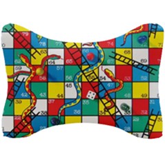 Snakes And Ladders Seat Head Rest Cushion by Ket1n9