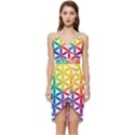 Heart Energy Medicine Wrap Frill Dress View1