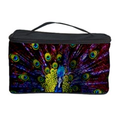 Beautiful Peacock Feather Cosmetic Storage Case by Ket1n9