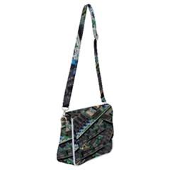 Computer Ram Tech - Shoulder Bag With Back Zipper by Hannah976