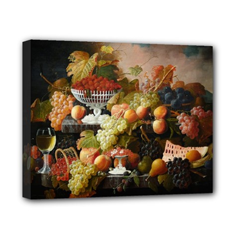 Abundance Of Fruit Severin Roesen Canvas 10  X 8  (stretched) by Hannah976