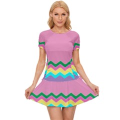 Easter Chevron Pattern Stripes Women s Sports Wear Set by Hannah976