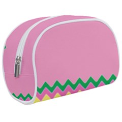 Easter Chevron Pattern Stripes Make Up Case (medium) by Hannah976