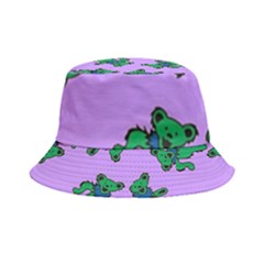 Grateful Dead Bears Inside Out Bucket Hat by Cendanart