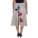 Japanese Nature Spring Garden Perfect Length Midi Skirt View2
