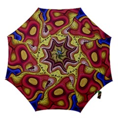 Chaos Unknown Unfamiliar Strange Hook Handle Umbrellas (small) by Paksenen