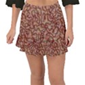 Mind Brain Thought Mental Fishtail Mini Chiffon Skirt View1