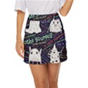 Experience Feeling Clothing Self Mini Front Wrap Skirt View1