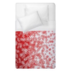 Christmas New Year Snowflake Deer Duvet Cover (single Size) by Ndabl3x