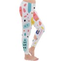 Abstract Seamless Colorful Pattern Classic Winter Leggings View3