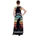 Monster Yeti Social Distance Monkey Empire Waist Velour Maxi Dress View2