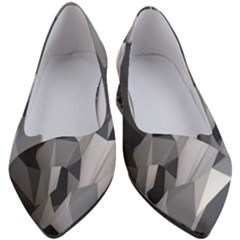 Gray Mountain Illustration Grey Mountain Digital Women s Block Heels  by Cendanart