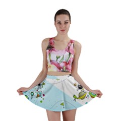 Astronaut Spaceship Mini Skirt by Bedest