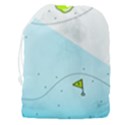 Astronaut Spaceship Drawstring Pouch (3XL) View2