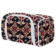 Vector Illustration Of Ukrainian Folk Seamless Pattern Ethnic Ornament Border Element Traditional Toiletries Pouch by Bedest