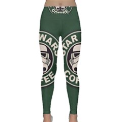 Stormtrooper Coffee Classic Yoga Leggings by Cendanart