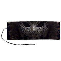 Mask Tribal Roll Up Canvas Pencil Holder (m) by Ndabl3x