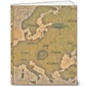 Map Geography Travel Global 8  x 10  Hardcover Notebook View1