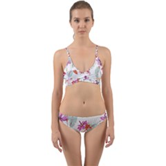 Flawer Wrap Around Bikini Set by saad11