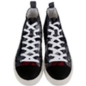 Grave Yard Dark Fantasy Trees Men s Mid-Top Canvas Sneakers View1