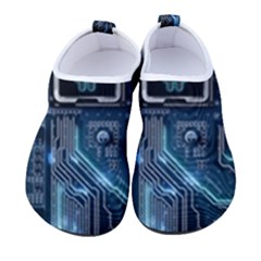 Circuit Board Motherboard Women s Sock-style Water Shoes by Cemarart