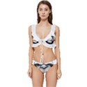 Png houed Low Cut Ruffle Edge Bikini Set View1