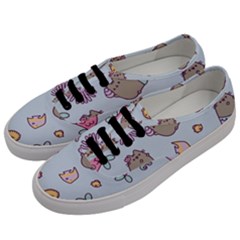 Pusheen Cat Cute Men s Classic Low Top Sneakers by Grandong