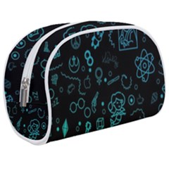 Cartoon, Halloween, Black, Dark Make Up Case (medium) by nateshop