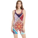 Mandala Pattern Women s Wrestling Singlet View1