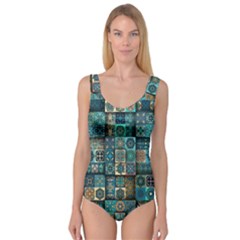 Texture Pattern Abstract Colorful Digital Art Princess Tank Leotard  by Ndabl3x