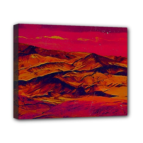 Time Wind Polishpattern Architecture Building City Cityscape Nature Pop-art Pop Surrealism  Retrowave Canvas 10  X 8  (stretched) by Cemarart