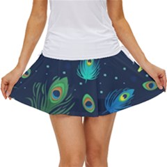 Feather, Bird, Pattern, Women s Skort by nateshop