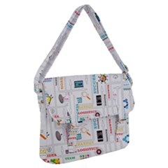 Startup Business Organization Buckle Messenger Bag by Grandong