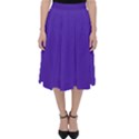 Ultra Violet Purple Classic Midi Skirt View1