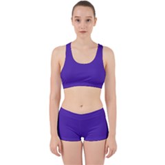 Ultra Violet Purple Work It Out Gym Set by Patternsandcolors
