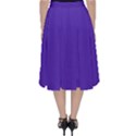 Ultra Violet Purple Classic Midi Skirt View2