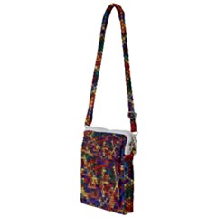 Pattern Dots Wallpaper Seamless Pattern Multi Function Travel Bag by Ndabl3x