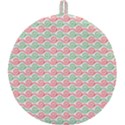 Mosaic Hexagon Honeycomb Round Trivet View1