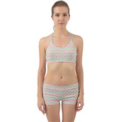 Spirals Geometric Pattern Design Back Web Gym Set by Ndabl3x