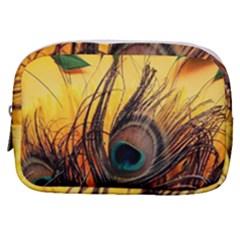 Oceans Stunning Painting Sunset Scenery Wave Paradise Beache Mountains Make Up Pouch (small) by Cemarart